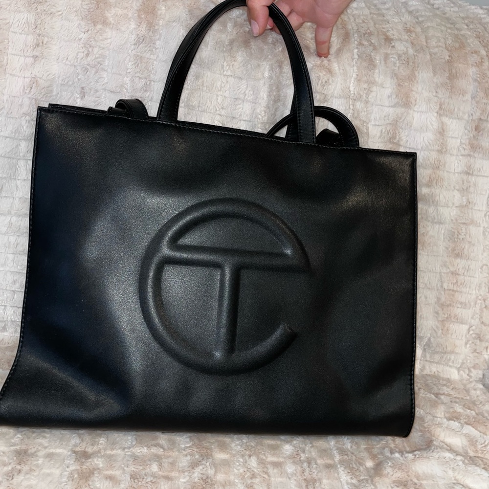 Black Medium Telfar Bag